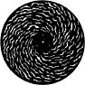 Spiral Breakup Gobo for INFINITY Gobo Animation Device