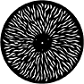 Radial Breakup Gobo for INFINITY Gobo Animation Device