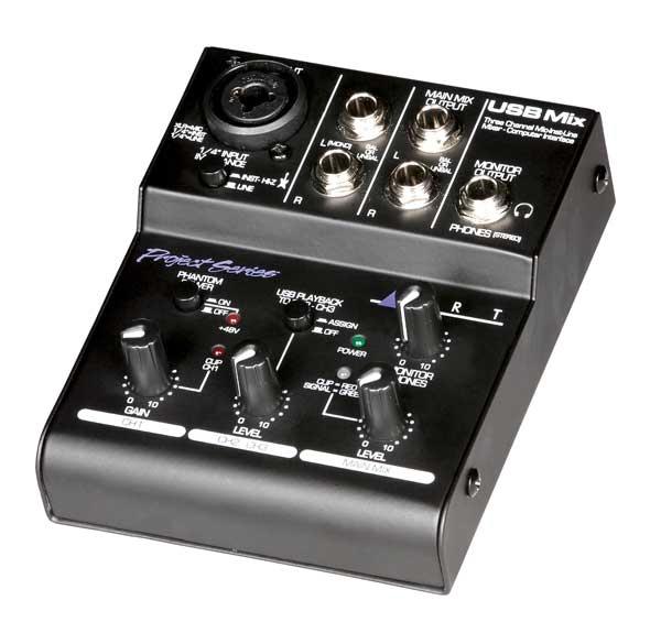 Mixer/Interface, 3 Channel