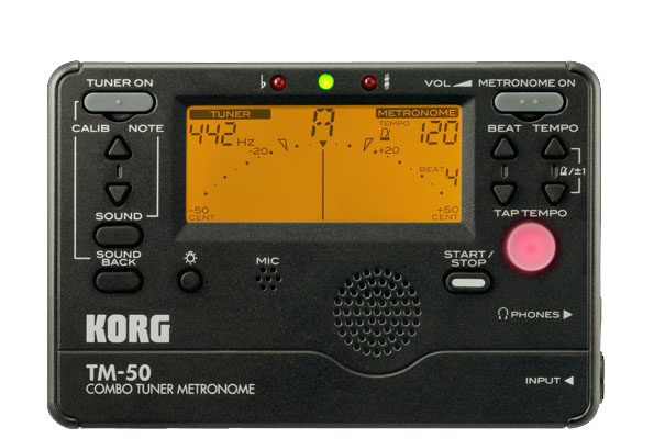 Tuner/Metronome in Black
