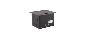 Table Mount Modular Multi-Connection Solution - Tilt-Up Lid