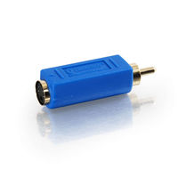 Bi-Directional S-Video-F to RCA-M Video Adapter