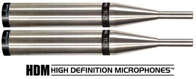 Matched Pair of TC25 Omnidirectional Small Diaphragm Condenser High Defintion Microphones