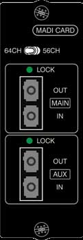 Optical MADI Card for Si Series Mixer Consoles