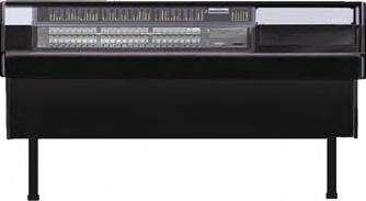 Desk, for Digidesign C/24, Black Trim Panel