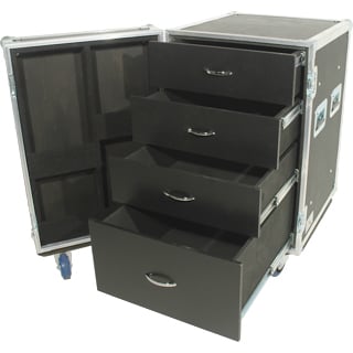 Tour 8 Series 4 Drawer Case with Casters