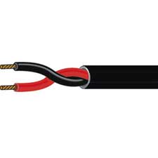 12/2 Conductor Speaker Cable, Black, 1000ft