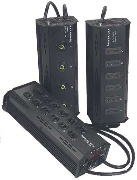 ULD-340 Stage Pin 4-Channel Tree-Mount Dimmer