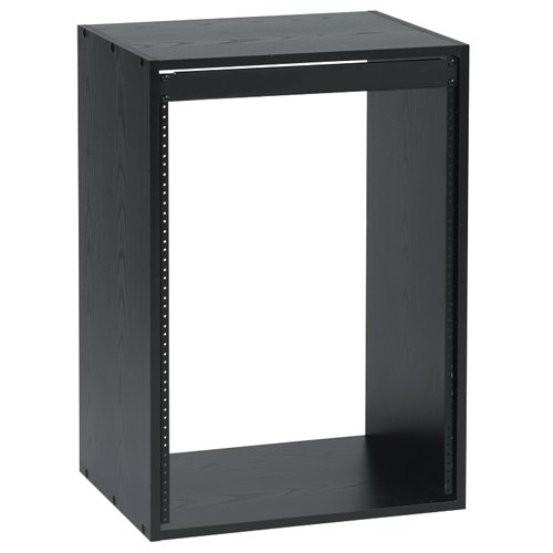 8 RU 15" Deep Economy Rack in Black