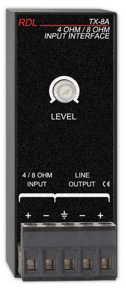 4/8 Ohm Input Interface