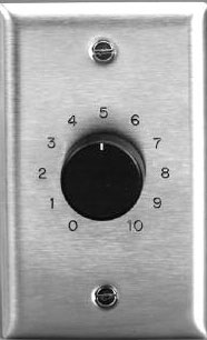 100W 70V Stainless Steel Attenuator (No Plastic)