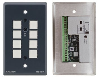 8-Button Universal Room Controller with IR Learning
