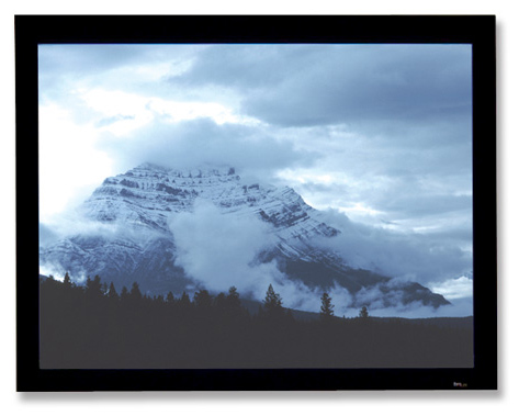 40.5" x 72" Onyx with Veltex Projection Screen, Matte White