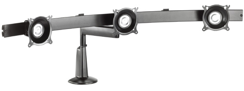 Triple Monitor Single Arm Desk Mount