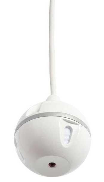Echo Canceling Ceiling Microphone Pod, 360-degree Pickup Pattern, White