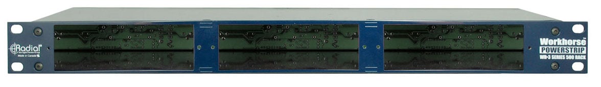 1RU 500 Series 3-Slot Power Rack