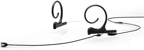 d:fine Black Dual Ear Omnidirectional Headset Microphone