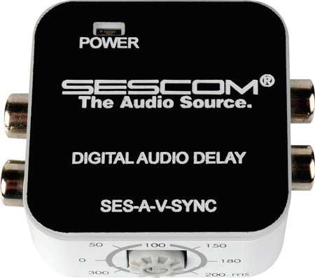 A/V Lip Sync Corrector