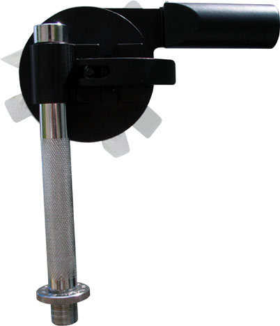 Spin Grip Microphone Mount in Chrome