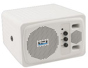 Powered Speaker, White