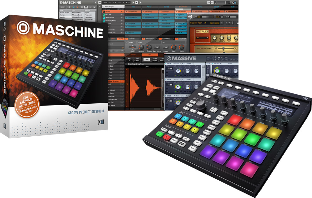 Hardware/Software Instrument Groove Box in Black