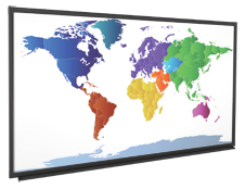 42" x 60" IDEA Screen with Black Frame