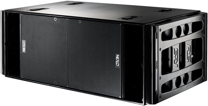 Dual 18" Tour Subwoofer in Painted Black Finish