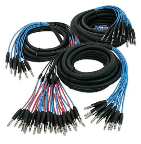 15 feet Pro Audio Insert Snake, 16 TRS to 32 TS