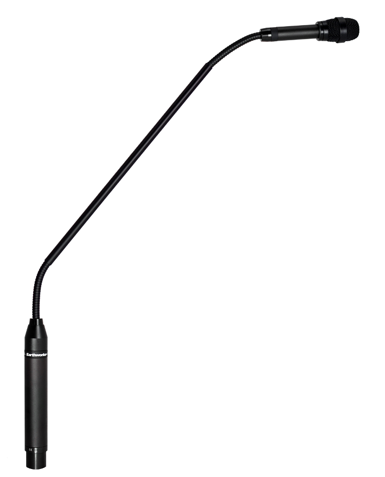 23" Podium Gooseneck Cardioid Microphone with Rigid Center