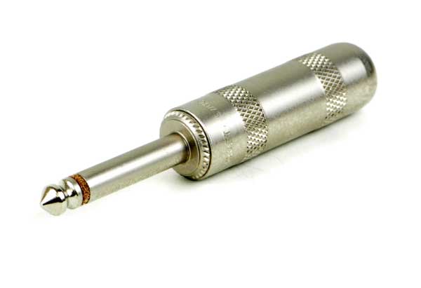 Little Plug, .206" 3-conductor, Solder Lug & Cable Clamp Terminals, Hlack Handle
