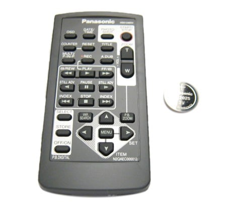 Panasonic Camcorders Remote