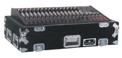 Mixer Case, Custom Built for Yamaha MG 166CX