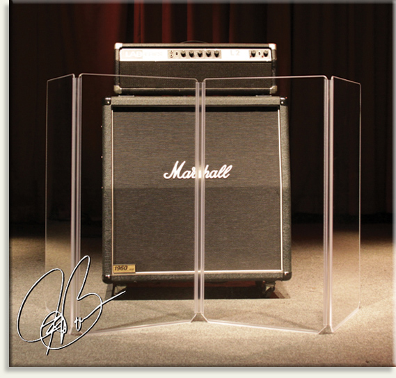 34" x 72" Joe Bonamassa Signature 4-Section Acoustic Isolation Panel