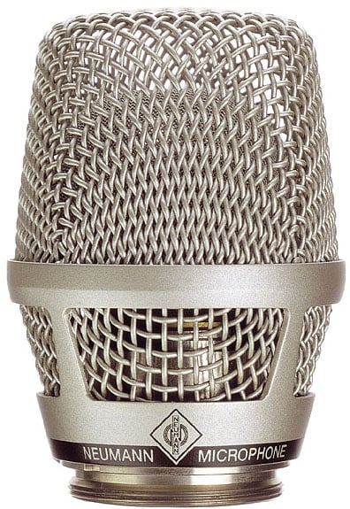 Supercardioid Capsule Head in Satin Nickel Finish for Sennheiser SKM 5000 N, 5200 Wireless Systems