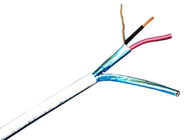1000 ft. Spool of 22AWG 2-Pair Plenum Cable