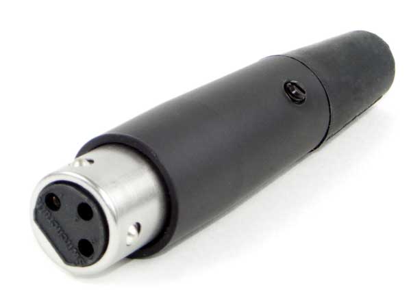 5Pin XLR Male Cable Connector, Gold Pins