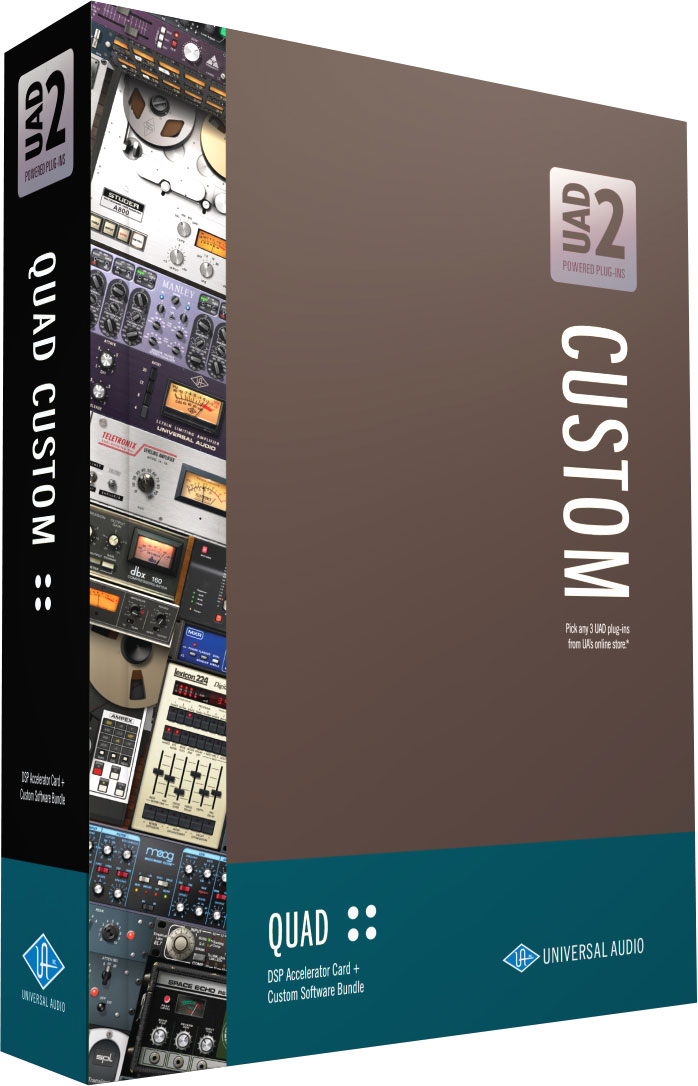 UAD-2 QUAD Custom PCIe DSP Accelerator Package