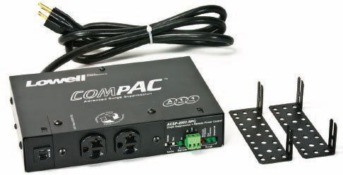 20A Compact Surge Supressor with Remote Power Control