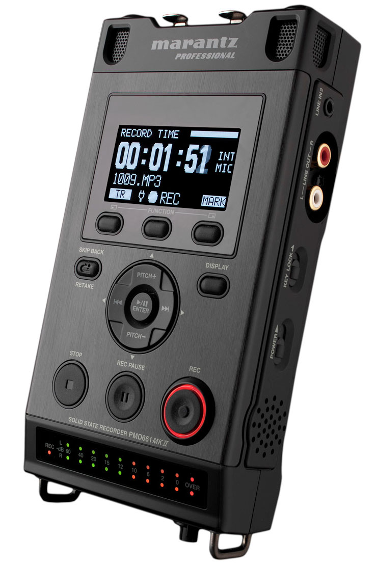 Professional Handheld Solid State Broadcast Recorder
