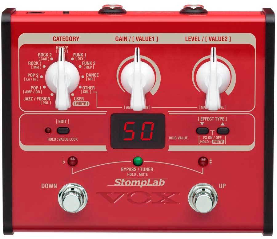 Multi-Effects Bass Pedal