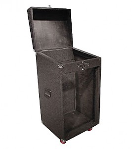 10RU Top/16RU Slanted Carpeted DJ Case