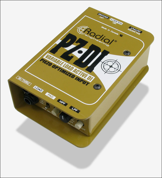 Active DI for Orchestral Piezo Pickups