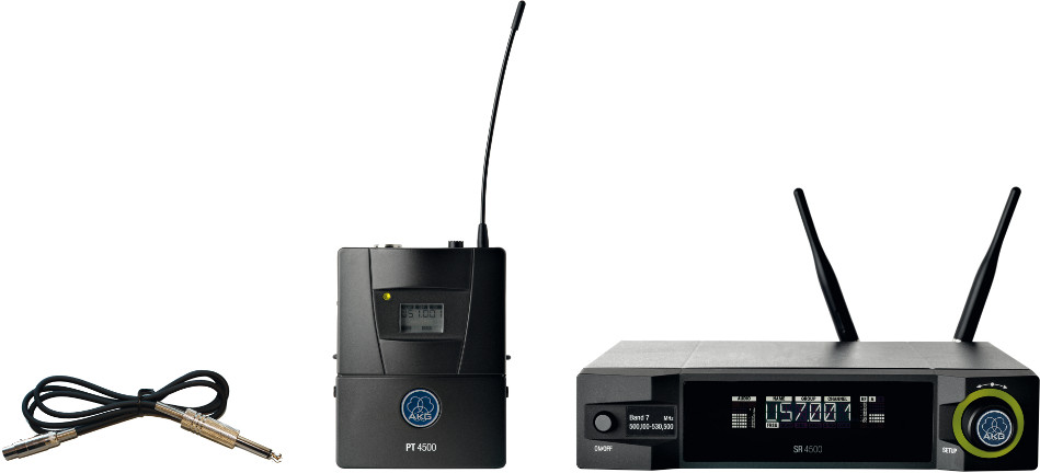 Reference Wireless Bodypack System with Instrument Cable