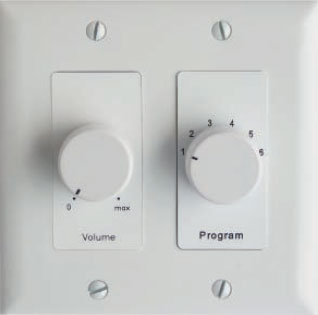 Volume Control with Selector Switch (Decora/White)