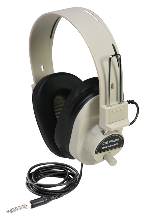 Stereo Headphones, Beige