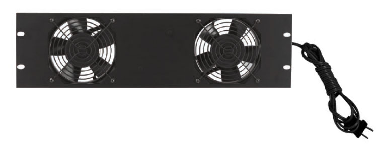 19” Panel with (2) Whisper Fans