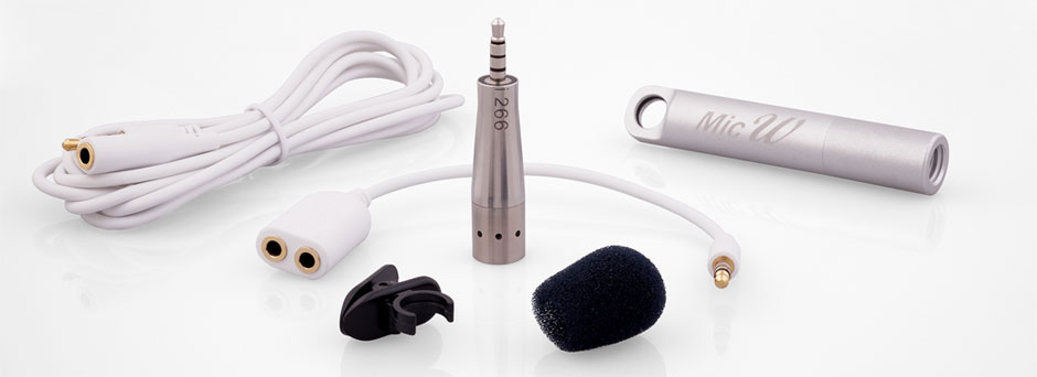 Miniature High-Sensitivity Cardioid Microphone Kit for iPhone
