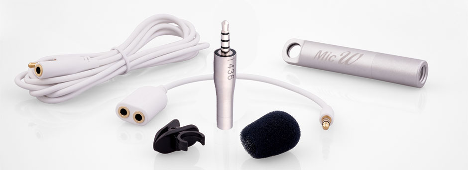 Miniature Measurement Microphone Kit for iOS
