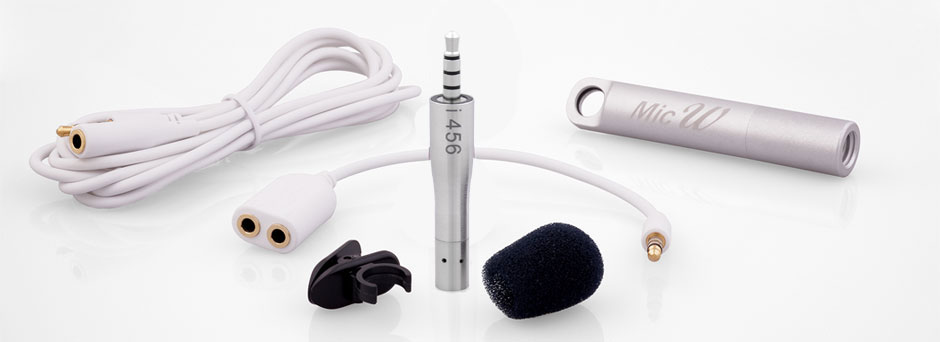 Miniature Cardioid Microphone Kit for iOS