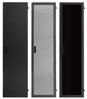 12 RU Solid Steel Rack Front Door with Lock